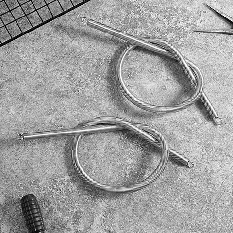 Two Pack 15 Inch Screen Door Springs For Universal Screens Stainless Steel No Fuss Closer Replacement Hardware