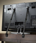 Anti Tip TV Straps 2 Pack Adjustable No Drill Safety Straps For Flat Screen TVs Secure Wall Or Furniture Mount Baby Proofing Essential Keeps Your TV From Tipping Over on back of TV