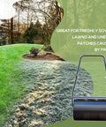 Heavy Duty 38L Push And Tow Lawn Roller With U Handle Water Or Sand Fill Steel Construction For Rust Resistance Easy Roll On Lawns