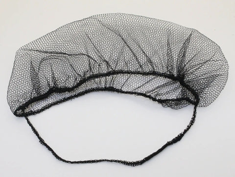 Disposable Nylon Honeycomb Beard Protector Nets Latex Free Black 100 Pack, Lightweight Breathable Beard Shield For Food Service, Restaurants, And Sanitation, Easy Slip-On For Quick, Hygienic Grooming