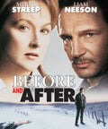 Exclusive Digital Rental For The Before And After Mystery Thriller Flick Featuring A Hella Compelling Storyline And Award Winning Performances Available Now For Instant Access film poster with Meryl Streep and Liam Neeson.
