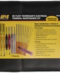Pro Grade Terminal Connector Cleaner Kit for Automotive Systems, Prevents Intermittent Power Failures, Extends Harness Life