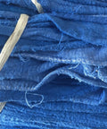 Close-up of 1000 Count Blue Shop Towels Rags For Mechanics And Industrial Cleaning, Heavy Duty 13x14 Inch Cotton Cloths.