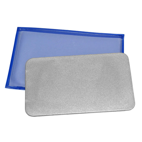 Card Sized Diamond Sharpener Set 3 Pack Diamond Stones Coarse Fine Extra Fine Wet Sharpening Kit With Color Coded Carry Case For Knives And Tools On The Go Everyday