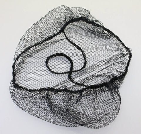 Disposable Nylon Honeycomb Beard Protector Nets Latex Free Black 100 Pack, Lightweight Breathable Beard Shield For Food Service, Restaurants, And Sanitation, Easy Slip-On For Quick, Hygienic Grooming