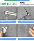 Step-by-step guide on using Self Adhesive Coarse Linen Fabric Repair Patches For Couch And Clothing Tear Restoration No Sweat DIY Home Wardrobe Essential Heavy Duty Upholstery Cover Kit Khaki.