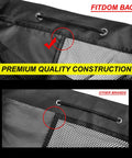 Heavy Duty XL Mesh Sports Gear Bag With Adjustable Shoulder Strap For Coaches And Teams All In One Design premium quality mesh detail