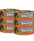 Beefy Double Thick Silver Duct Tape Pack 6, 1.88 in by 35 yd rolls with heavy duty reinforced backing and extra adhesive for tough grip.