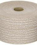 PSA Adhesive Sandpaper Roll 180 Grit for Woodworking and Automotive Finishing, two and three quarter inches wide, 45 yard length.