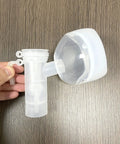 Pet Nebulizer Cup And Inhaler Mask For Cats And Dogs Low Noise Nebulizer Kit With Silicone Face Mask And Two Meter Oxygen Tube displayed