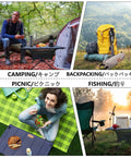 Ultralight Backpacking Table Collapsible With Easy Setup For Hiking Camping And Mountaineering Storage Mesh For Gear Portable