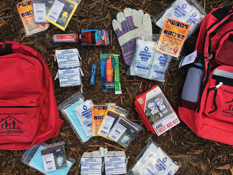 Family Ready All In One 2 Person Emergency Survival Kit For Hurricanes And Earthquakes With A 72 Hour Gear Backpack Disaster First Aid Supplies And More For Preparedness