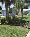 Installed deep landscape edging system with ten inch depth and fifty feet run for grass root barrier pro grade yard border