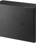 Back view of Slim Desk Drawer Safe With Programmable Electronic Keypad For Quick Access Locks It Down In A Drawer One Tenth Cu Ft Capacity