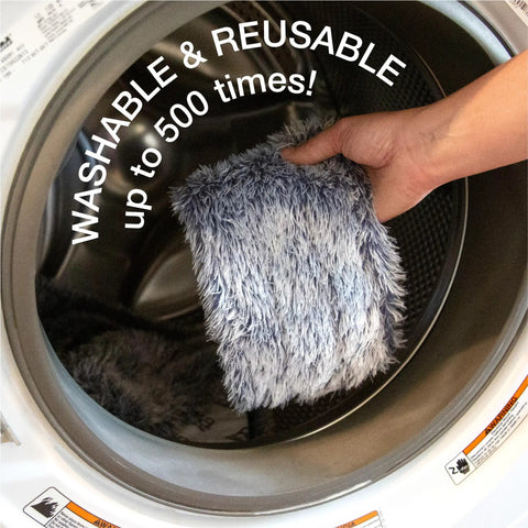 Microfiber Dust Pad For All Floor Surfaces That Attracts Dust Hair And Dirt With Electrostatic Action, Reusable and washable in machine