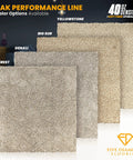 Peel And Stick Carpet Tiles With Built In Memory Foam Cushion For Ultra Comfort Easy DIY Install Soft Residential Carpet With Seamless Look Denali 10 Tiles 22.5 Square Feet, showcasing color options Everest, Big Sur, Yellowstone.