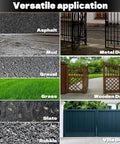 Versatile application of Heavy Duty Gate Wheel For Fences And Farm Gates, suitable for metal, wooden, and villa doors on various terrains.