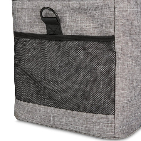 Side view of Big Capacity Soft Insulated Leak Proof Cooler Bag For On The Go Picnics And Beach Trips 50 Can Chill Keeper