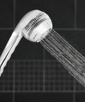 Massage Shower Head With Handheld Spray And 5 Foot Hose, 4 Modes Of Massaging Sprays, Easy DIY Install, 1.8 GPM Chrome Finish