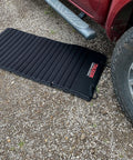 VersaMat Roll Up Workhorse High Density Foam Utility Mat Black For Garage And Home 1 Inch Thick Closed Cell Foam