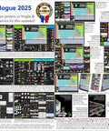 Ultimate Periodic Table Poster With 2,500 Plus Data Points displayed in a colorful catalog with charts and periodic table designs.