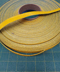 Roll of Slip Resistant Sensory Path And Safety Tape For Outdoors, Heavy Duty Rubber Base, Yellow Reflective Pavement Marking Tape RPT 750