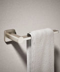 Parallel Towel Arm For Modern Bathrooms, Sleek Square And Circle Design, Durable Wall Mounted Towel Holder, Easy Install