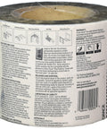 Vycor Flashing Tape Six Inch By Seventy Five Foot Ripcord Split Release packaging with installation instructions visible