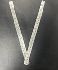 Heavy Duty Three Quarters Inch By Two Foot Steel Rule For Shop And Insulation Work Blacksmith Ruler With Precise Measurements