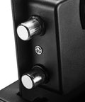 Close-up of the Slim Desk Drawer Safe With Programmable Electronic Keypad For Quick Access Locks It Down In A Drawer One Tenth Cu Ft Capacity Black