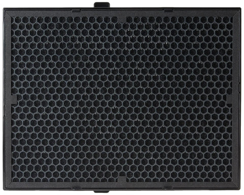 Replacement Filter B For 9500 And U300 Air Purifiers Black front view with honeycomb pattern and durable frame