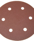 Drywall Sander Sandpaper Pack 9 Inch 120 Grit Hook And Loop 10 Count Replacement Sheets with six dust holes visible