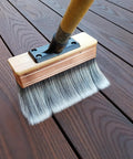 Deck Boss 7 Inch Deck Stain Brush Applicator for Wood Concrete and Composite Coatings Water Based and Oil Based Stains Seals