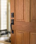 Ashfield Front Door Lock Set With Deadbolt And Exterior Handleset Reversible Interior Lever Venetian Bronze Finish