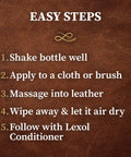 All Leather Cleaner 8 Oz For Cars Home And Gear Deep Clean Formula For Auto Interiors Leather Seats Shoes Boots Handbags Jackets Furniture And Saddles step guide