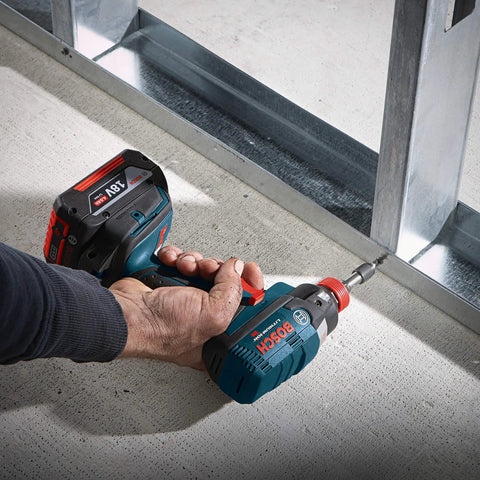 Impact Tough Quick Change Bit Holder For 2 Inch Bits Built To Last With Secure Fit Heat Treated Durability High Visibility Sleeve