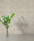 Terraces Natural Paper Weave Wallcovering 36 Inch Wide 8 Yard Roll For Living Room And Bedroom Feature Wall Biscotti Color