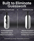 Comparison of molded grip vs traditional grip on Right Handed Golf Training Club With Small Head And Molded Grip For Consistency And Accuracy