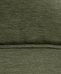 Close-up of Montlake FadeSafe Outdoor Bench Cushion 41 X 18 X 3 Inches Contoured, Water Resistant, Fade Resistant Fabric in Heather Fern.