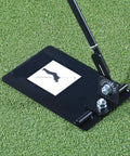 Swing Plate Training Bundle With Extension Pole For Golf Swing Plane Practice Indoor Outdoor Trainer Aid To Fix Over The Top Flat Backswing
