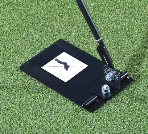 Swing Plate Training Bundle With Extension Pole For Golf Swing Plane Practice Indoor Outdoor Trainer Aid To Fix Over The Top Flat Backswing