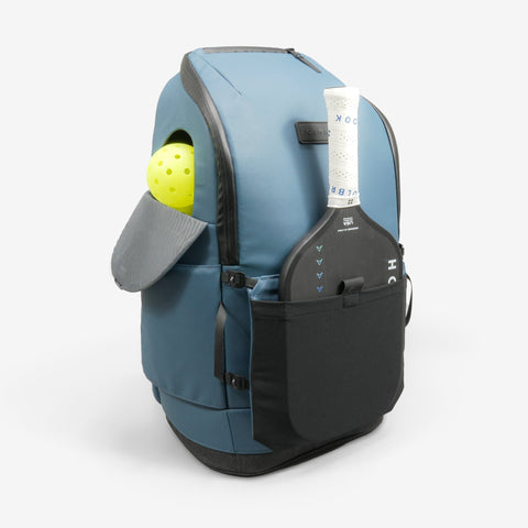Pickleball Court Caddy Pickleball Bag, Premium Modular Backpack with 4 Paddle Capacity, Laptop Sleeve, Rapid Grab Ball Pockets & Lifetime Warranty