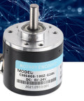 Photoelectric Encoder ABZ Three Phase Incremental Rotary Encoder 24V DC5 Solid Shaft for office automation and engineering.