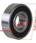 6203RS Deep Groove Ball Bearing For ATV Quad Go Kart Front Knuckle Spindle Disc Brake Wheel Hub 40x12 mm