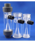 Transparent PMMA Acrylic Water Injector For Irrigation Systems Venturi Fertilizer Mixer Organic Glass Ejector Half Inch Injector