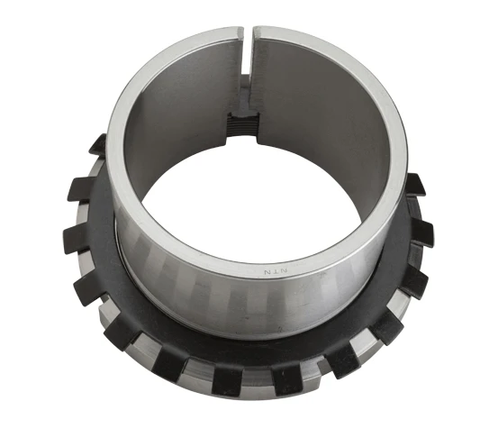 H222 Bearing Adapter Sleeve with Lock Nut & Washer for self-aligning bearings.