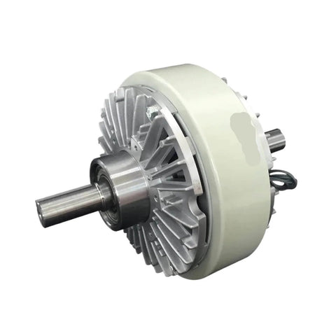 Side view of Dial In Torque Magnetic Particle Clutch System With Adjustable Current For Auto Control, ZKB Type 50N, in metallic casing.