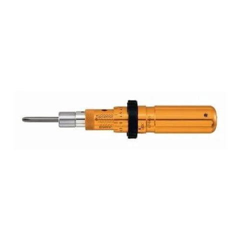 Go-To Adjustable Torque Screwdriver With Lock Ring And Calibration Certificate 10 To 60 cNm Torque Range side view