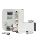Air Cooled Spindle With Ceramic Bearings 4 Bearings 220V 2.2kW ER25 CNC Spindle Kit Inverter Included With Flange