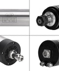 Air Cooled CNC Spindle Motor 1.5KW 220V Dual Voltage 110V Option 24000 RPM 65mm Bore Four Bearings High Torque product views